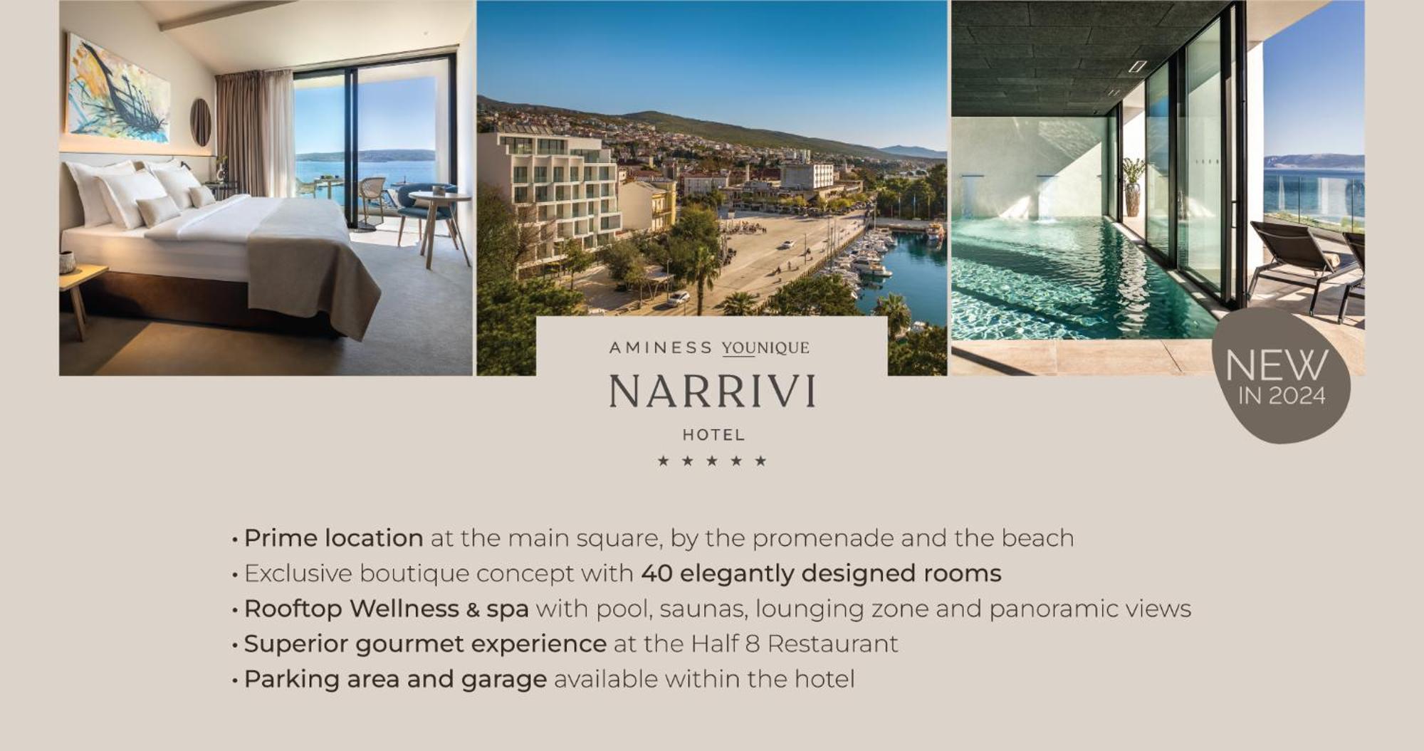 Aminess Younique Narrivi Hotel Crikvenica Dış mekan fotoğraf